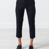 Wool Cropped Pant in Navy