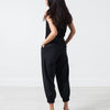 Fancy Wool Pant in Black