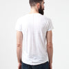 Comfort Tee in White Linen