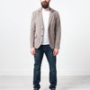 Zepo Brushed Cotton Blazer