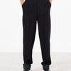 Contrast Cuff Pant in Black