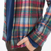 Riccardo Button-Up in Plaid Multi