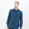 Western Arkansas Button-Up in Blue Floral
