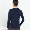 Square Cardigan in Navy