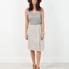Pleated Skirt in Glitter Dots