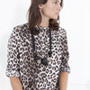 Madame L Blouse in Leopard
