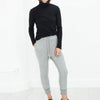 Highsoft Cropped Sweat in Heather Grey