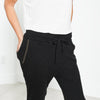 Highsoft Cropped Sweat in Black