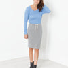 Tencel Jersey Mini in Heather Grey
