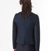 Weave Jacket in Black/Blue