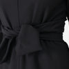 Tie Waist Dress in Black