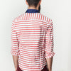 Luke Shirt in Red Stripe