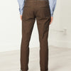 Diamond Weave Trouser in Hazel