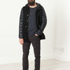 Hooded Parka in Black