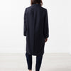 Woven Pleat Back Coat