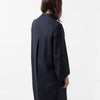 Woven Pleat Back Coat