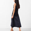 Curved Stripe Knit Tank