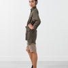 Belted Surplus Dress