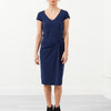 V-Neck Twist Dress