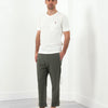 Flat Front Cuffed Trouser