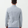Seersucker Five Button Blazer
