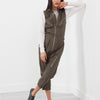 Sleeveless Harem Flightsuit