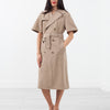 Rolled Sleeve Trenchcoat