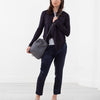 Draped Neck Cardigan