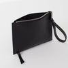 Double Zip Clutch