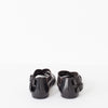 Wrap Sandal in Black/Steel