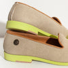 Wingtip Loafer in Lime