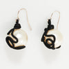 Float Bead Earring in Pearl